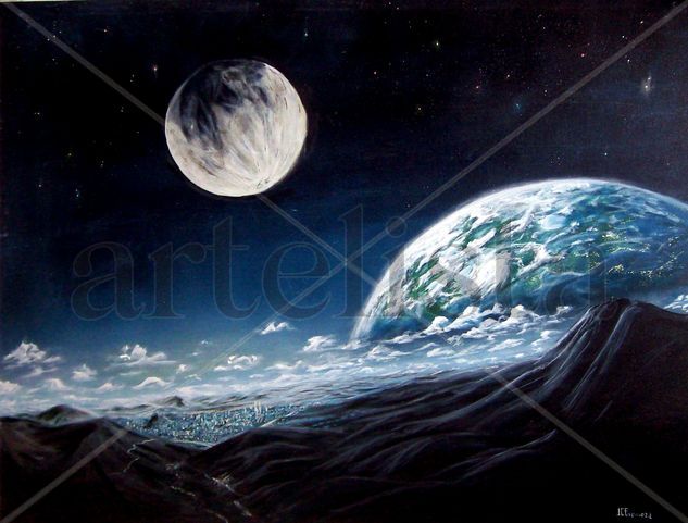 ECLIPSE Oil Canvas Landscaping