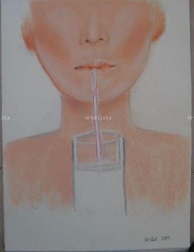 Solo sed Pastel Papel Retrato