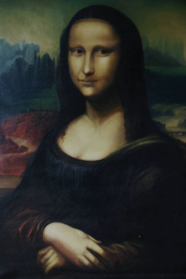 copia de monalisa Oil Canvas Portrait