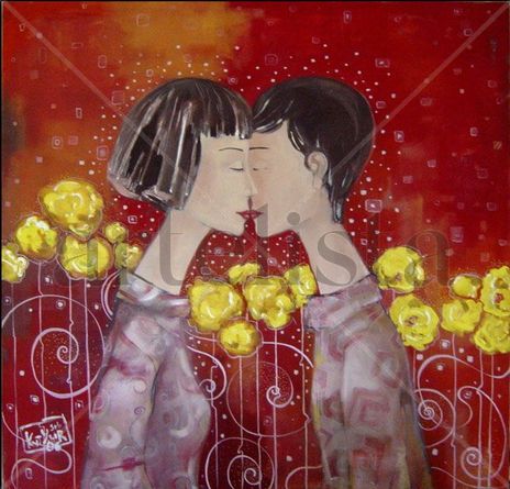 "Desire" Oil on...