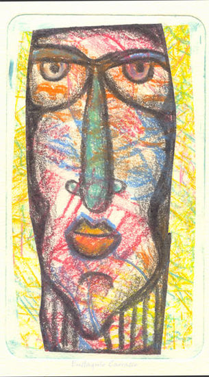 Cara de Berytux Monoprint