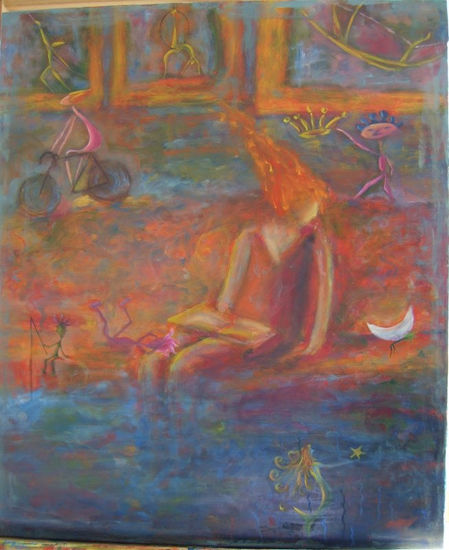 enelpaisdelasmaravillas Oil Canvas Figure Painting