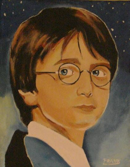 Daniel Radcliffe Acrílico Lienzo Retrato