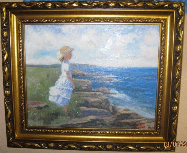 El barranco Oil Canvas Marine Painting