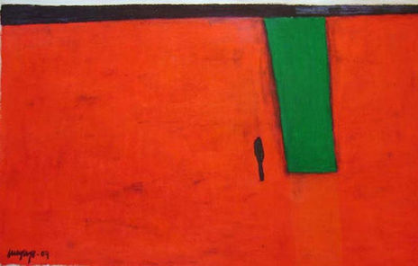 Paisaje rojo