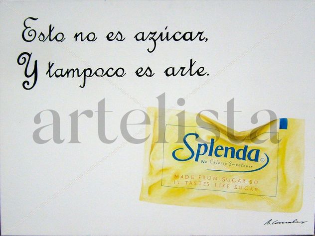 esto no es azúcar y tampoco es arte