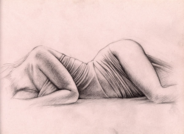 CUERPO DE MUJER II Charcoal