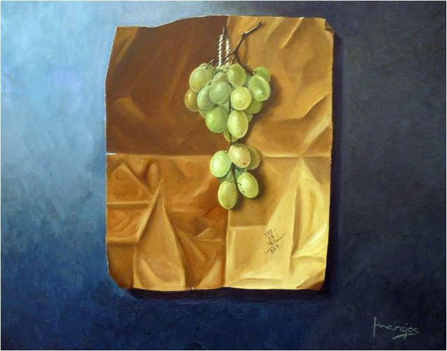 Uvas Oil Canvas Still Life Paintings