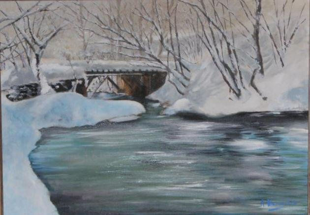 nieve Oil Canvas Landscaping