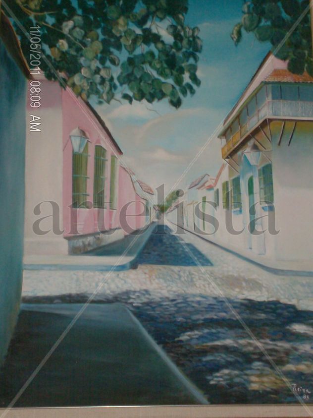 Calle Colonial de Coro-Estado Falcon-Venezuela