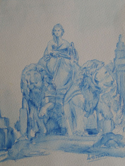 cibeles Watercolour Paper Landscaping