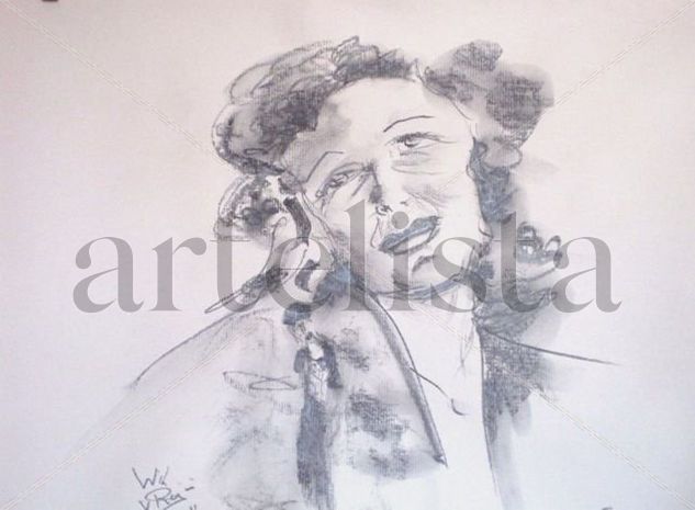 edith piaf 4 Carboncillo