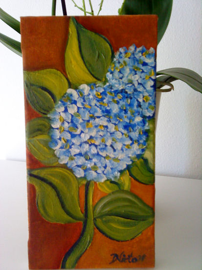 Gardenias. Oil Canvas Floral Painting