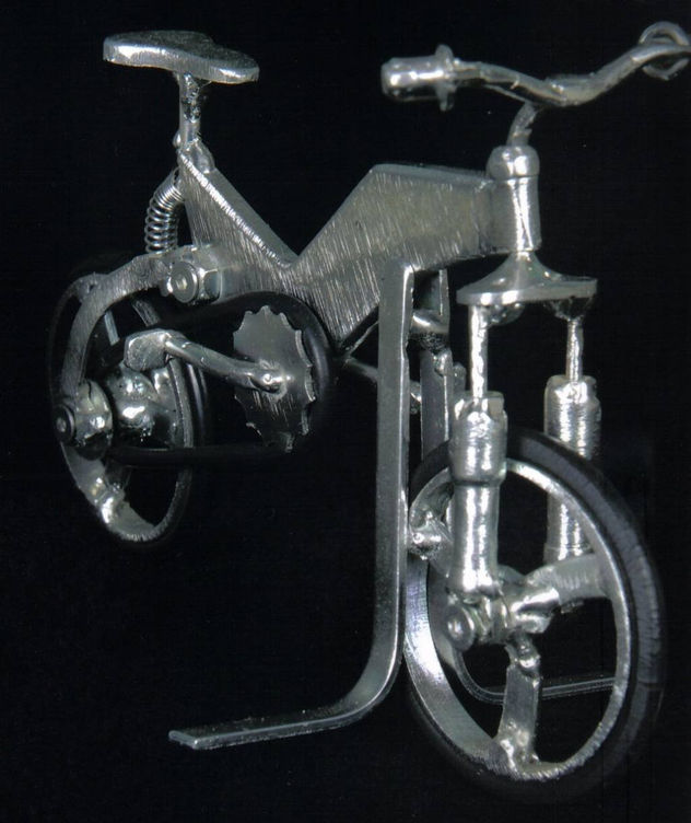 mountan bike de metal