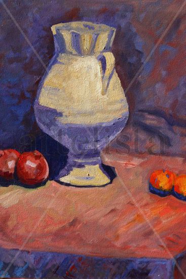 fauve Oil Canvas Still Life Paintings