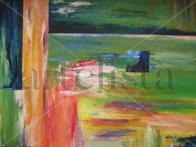 RECUERDOS (I) Acrylic Canvas Landscaping