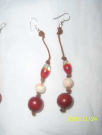 Aretes Madera Murano