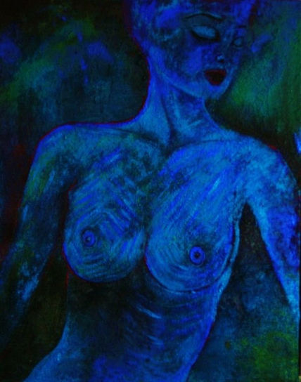 La bella azul