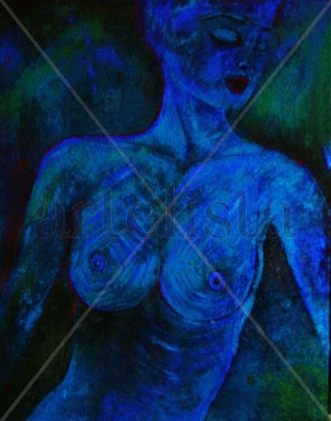 La bella azul