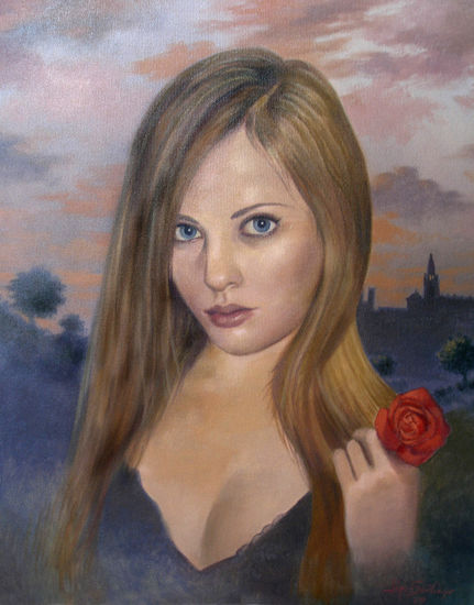 Retrato Oil Canvas Portrait