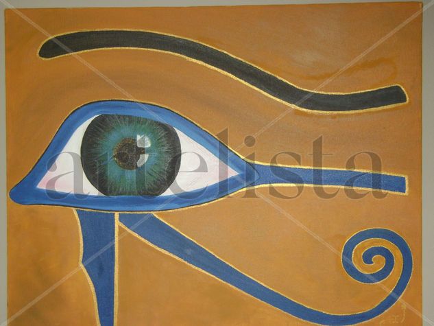 OJO DEL DIOS RA Oil Canvas Landscaping