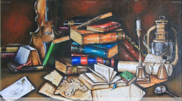 desorden en la biblioteca
