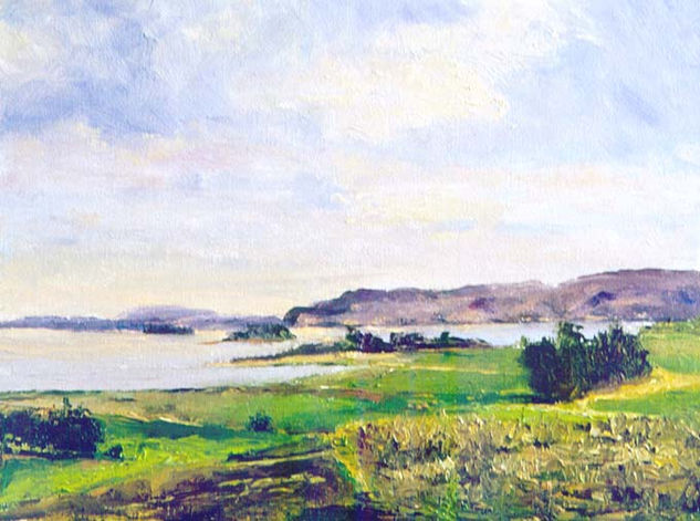 07_LAGUNA DE TOTA , apunte Oil Canvas Landscaping