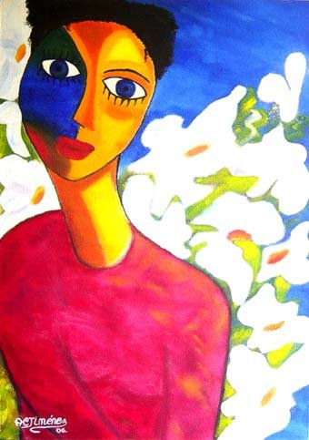 Antonia 2 Oil Canvas Figure Painting