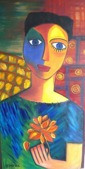 Antonia 1 Oil Canvas Figure Painting