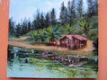 paisaje lago de yojoa