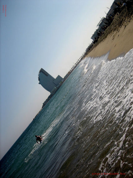 La barceloneta...