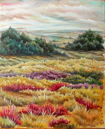 Paisaje en amarillo