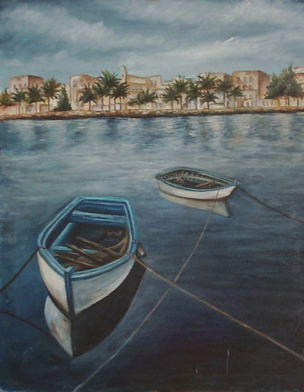 Composicion azul