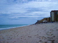 Playa de primavera