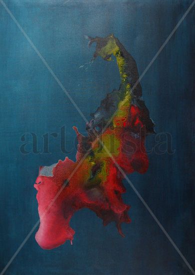 Mi universo es un arlequin Acrylic Canvas Others