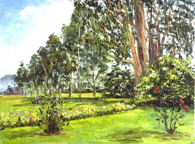 07-Rosales. Apunte Oil Canvas Landscaping