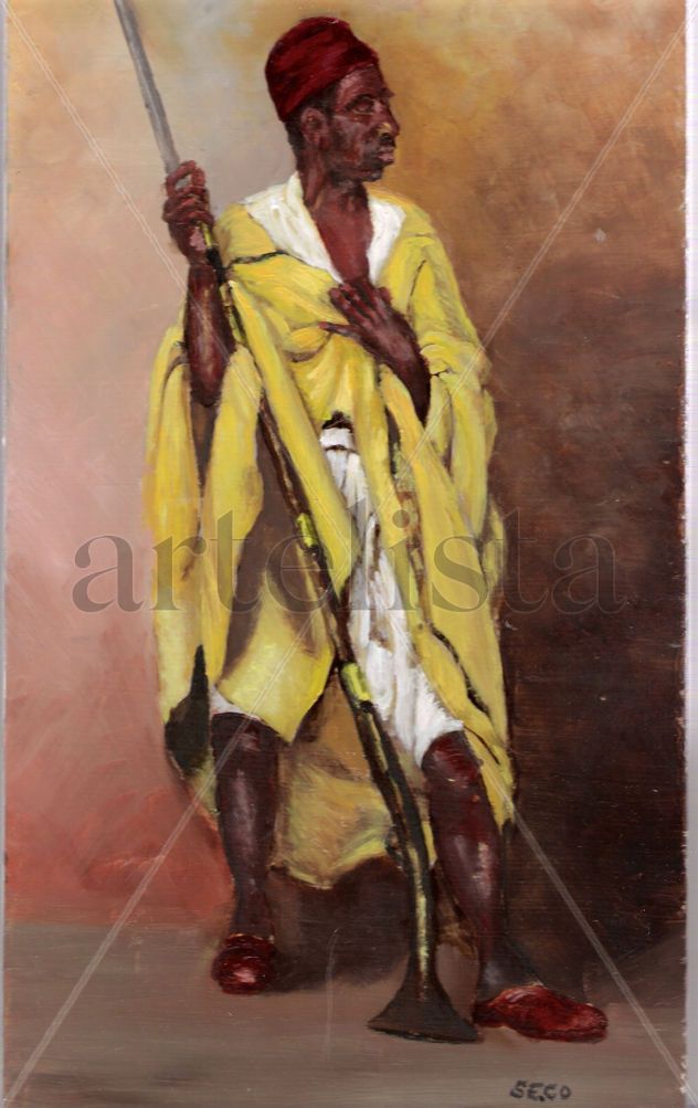 Oficial Indigena Milicia voluntaria de Ceuta, 1913
