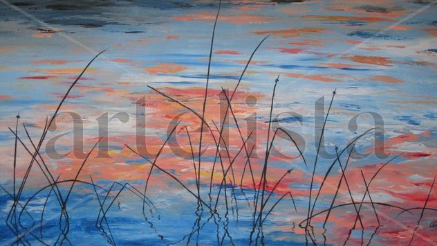 JUNCOS EN EL AGUA