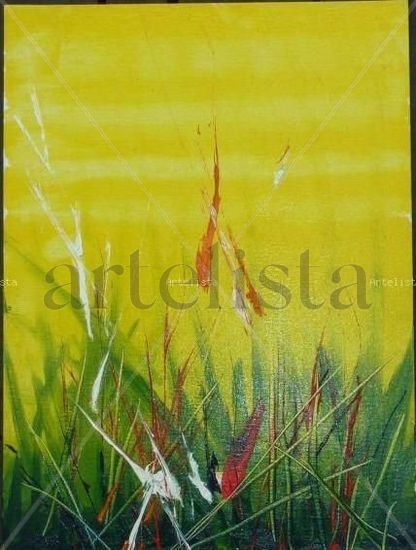 Savanah fire Oil Canvas Others