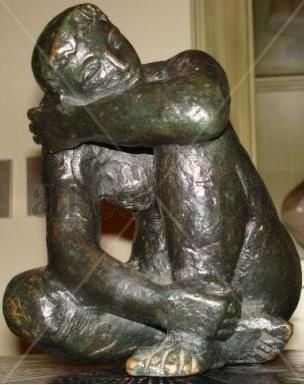 Mujer reclinada Bronze Figurative