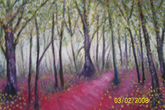 La desmedida realidad Oil Canvas Landscaping