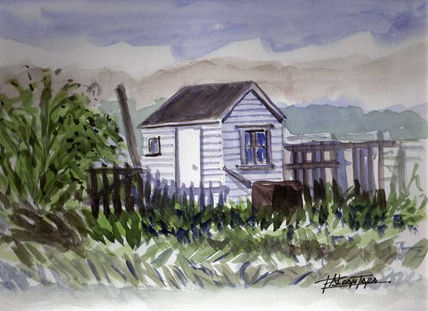 Caseta en el campo