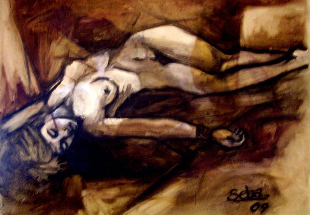 desnudo vejiga Oil Canvas Nude Paintings