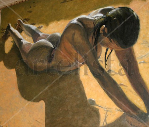 Arena Oil Canvas Nude Paintings