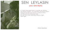 You are Leyla