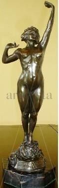 Miss America 1925 de Howard Chandler Christy Bronze Figurative