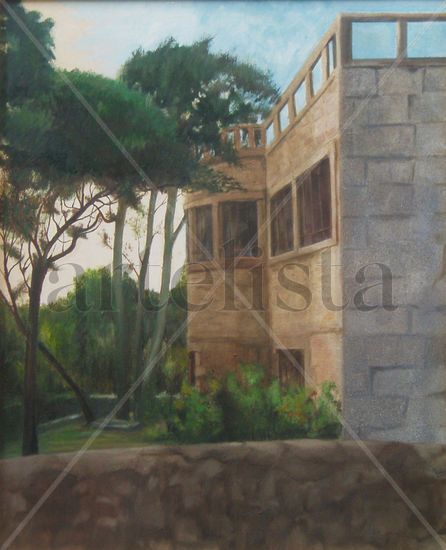 Casa Oil Canvas Landscaping