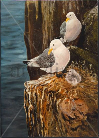 Gaviotas Oil Canvas Landscaping