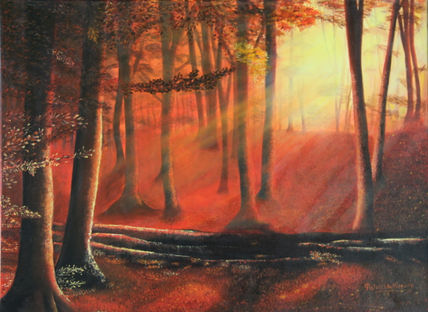 Atardecer en rojos