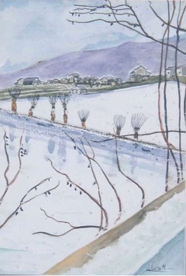 Nieve en Ripoll Watercolour Paper Landscaping